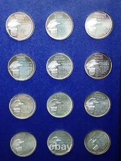 1974 (36 Coin) Sterling Silver PRESIDENTIAL Commemorative Medals. 925 ECC&C, Inc