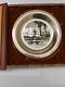 1974 3rd Annual Franklin Mint Thanksgiving Solid Silver Plate By Steven Dohanos