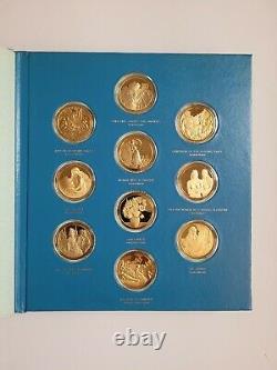 1974-79 Franklin Mint Gold On Sterling Silver Masterpieces Of Impressionism 21