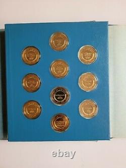 1974-79 Franklin Mint Gold On Sterling Silver Masterpieces Of Impressionism 21