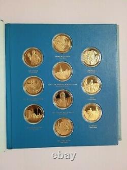 1974-79 Franklin Mint Gold On Sterling Silver Masterpieces Of Impressionism 21