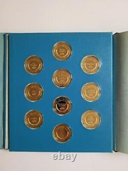 1974-79 Franklin Mint Gold On Sterling Silver Masterpieces Of Impressionism 21