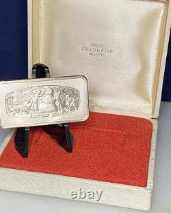1974 Christmas Solid Sterling Silver Ingot