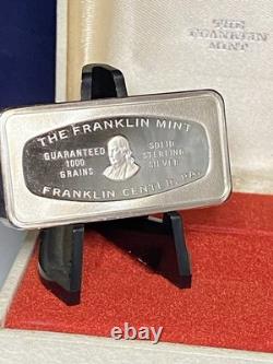 1974 Christmas Solid Sterling Silver Ingot