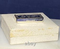 1974 Christmas Solid Sterling Silver Ingot