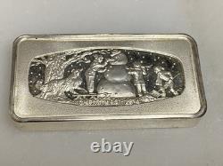 1974 Christmas Solid Sterling Silver Ingot
