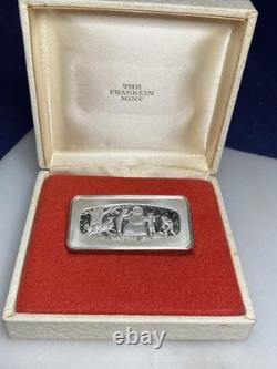 1974 Christmas Solid Sterling Silver Ingot