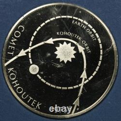 1974 Comet Kohoutek Eyewitness Medal Franklin Mint Sterling Silver 37.8g
