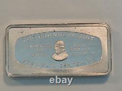 1974 Deming National Bank New Mexico Sterling Silver Art Bar