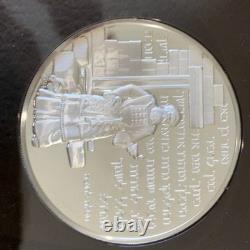 1974 Franklin Mint Hanukkah Prayer- Sterling Silver Proof Ltd Ed MIB