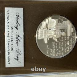 1974 Franklin Mint Hanukkah Prayer- Sterling Silver Proof Ltd Ed MIB