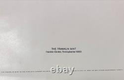 1974 Franklin Mint Mother's Day Plate Solid Sterling Silver LTD ED with COA