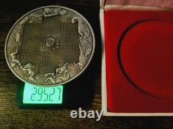 1974 Franklin Mint Sterling Silver Annual Calendar/Art Medal 295 Grams