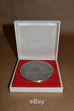 1974 Franklin Mint Sterling Silver Calendar / Art Medal 294g