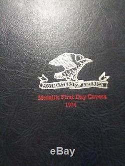 1974 Medallic First Day Covers