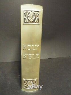 1974 New American Bible, Catholic. Franklin Mint Sterling Silver. Color Illustr