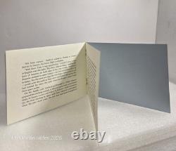 1975 0.964 oz SILVER APOLLO SPACE MISSION ART BAR/ROUND + STAMPS + LETTER