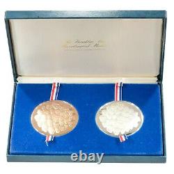 1975 Bicentennial Medal Set 30 Portraits of Famous Americans Sterling Silver