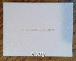 1975 Franklin Mint. 925 Sterling 1000 grains Ingot Father's Day