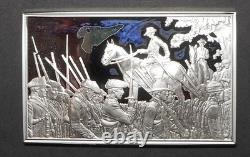 1975 Franklin Mint Bicentennial Sterling Silver Ingot Bar #15 58g 1.72 OZT ASW