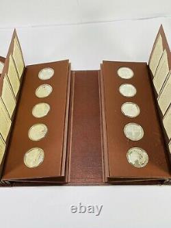 1975 Franklin Mint Medallic History American Indian First Ed 50 Sterling Silver