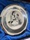1975 Franklin Mint Mothers Day Plate Sterling Silver (. 925) Coa + Ogp