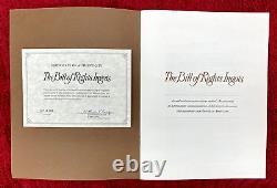 1975 The Bill Of Rights Ingots Collection Franklin Mint 11.3267 Tr Oz #998-024