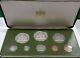 1975 Trinidad & Tobago 8 Coins Gem Proof Franklin Mint Set Sterling Silver