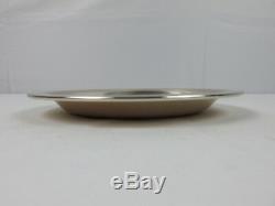 1975 University of Oregon Solid Sterling Silver Franklin Mint Dish Plate DUCKS