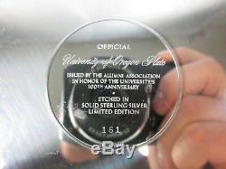 1975 University of Oregon Solid Sterling Silver Franklin Mint Dish Plate DUCKS
