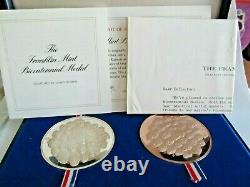 1976 4.17 Troy oz. Sterling Silver Franklin Mint Bicentennial Medals