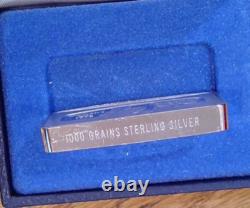 1976 Franklin Mint. 925 Sterling 1000 grains Ingot Father's Day