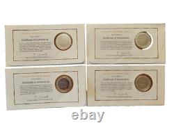 1976 Franklin Mint Medals of Great Explorers Sterling Silver FDS Cachet 104 gram