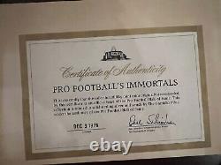 1976 Franklin Mint Pro Football Hall of Fame Immortals Sterling Silver Coin Set