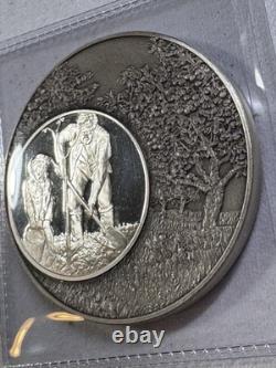 1976 Franklin Mint Sterling Silver Above the Fruited Plain Medal