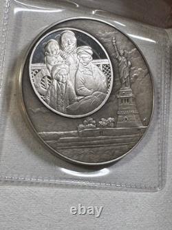 1976 Franklin Mint Sterling Silver America! America! Medal