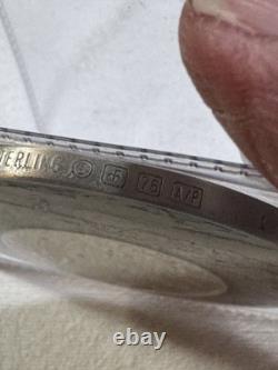 1976 Franklin Mint Sterling Silver Crown Thy Good With Brotherhood Medal
