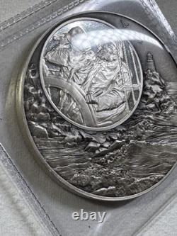 1976 Franklin Mint Sterling Silver From Sea to Shining Sea Medal