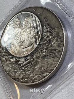 1976 Franklin Mint Sterling Silver From Sea to Shining Sea Medal