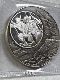 1976 Franklin Mint Sterling Silver for Purple Mountains Majesties Medal