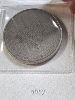 1976 Franklin Mint Sterling Silver for Purple Mountains Majesties Medal