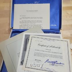 1976 Franklin Mint United States Military Academy Sterling Silver Plate NIB