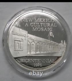 1976 New Mexico Cultural Mosaic 1oz Sterling Silver