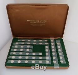 1976 Pro Football Immortals Coin Set Sterling Silver 925 Franklin Mint w Box COA