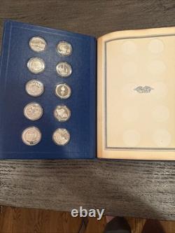 1976 Sterling Silver Fifty-State Bicentennial Medal Collection Franklin Mint