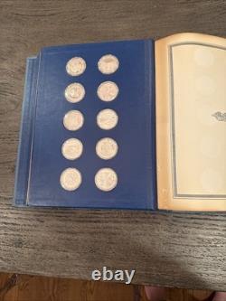 1976 Sterling Silver Fifty-State Bicentennial Medal Collection Franklin Mint