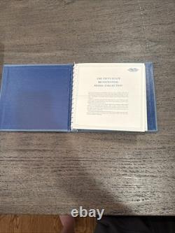 1976 Sterling Silver Fifty-State Bicentennial Medal Collection Franklin Mint