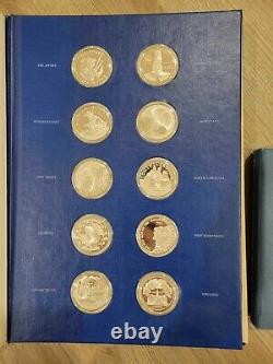 1976 The Fifty State Bicentennial Medal Collection / 50oz Sterling Silver