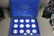 1977 Franklin Mint Medallic Commemorative Society 12 Silver Medals Sterling