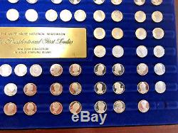 1977 Franklin Mint Presidents and First Ladies Solid Sterling Silver 79 Medals